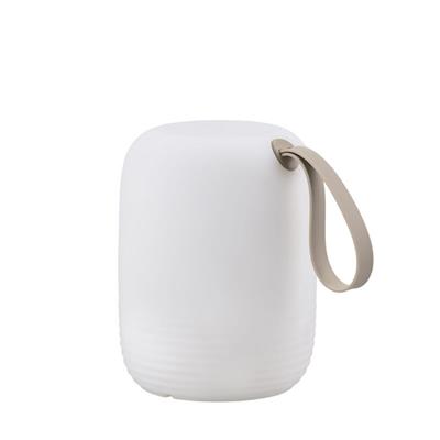 Hav Led Salon Feneri Kablosuz Beyaz Şarj Edilebilir - Beyaz/Kum 17.5 X 23 Cm