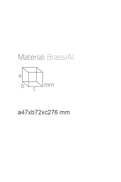 Hoop Duvara Monte Kağıt Havluluk Rose 47X72X276 mm