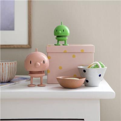 Hoptimist Bumble Sallanan Figür, Dekorasyon Small Green 7,6 X 5,8 cm (Gülümse) 