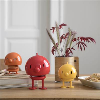 Hoptimist Bumble Sallanan Figür, Dekorasyon Small Yellow 7,6 X 5,8 cm (Gülümse) 