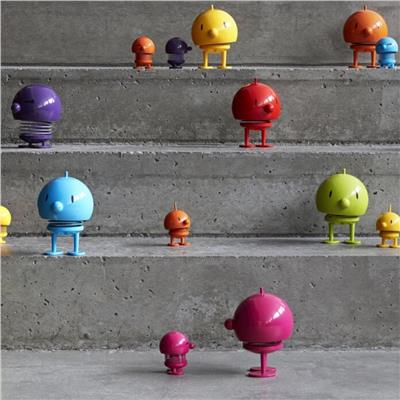 Hoptimist Bumble Sallanan Figür, Dekorasyon Small Yellow 7,6 X 5,8 cm (Gülümse) 