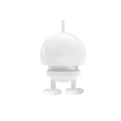 Hoptimist Bumble Sallanan Figür, Dekorasyon Small White 7,6 X 5,8 cm (Gülümse) 