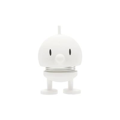Hoptimist Bumble Sallanan Figür, Dekorasyon Small White 7,6 X 5,8 Cm (Gülümse) 