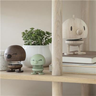 Hoptimist Soft Bimble Sallanan Figür, Dekorasyon Small Olive 6,6 X 5,8 Cm (Gülümse) 