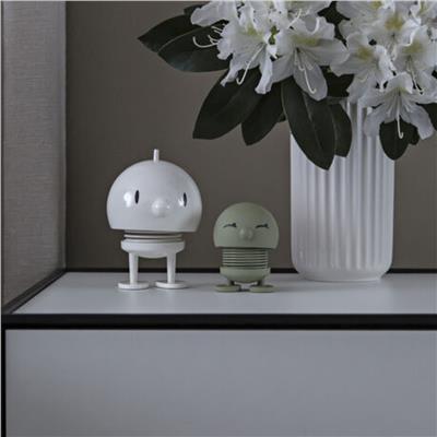 Hoptimist Soft Bimble Sallanan Figür, Dekorasyon Small Olive 6,6 X 5,8 Cm (Gülümse) 