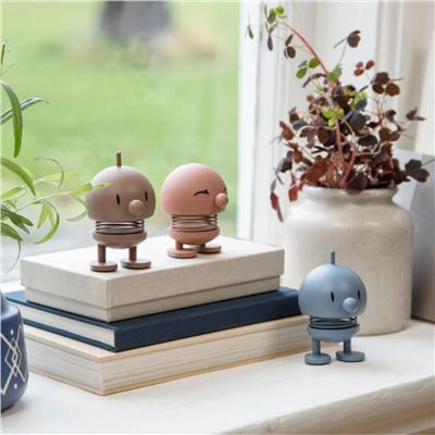 Hoptimist Soft Bimble Sallanan Figür, Dekorasyon Small Ruby 6,6 X 5,8 Cm (Gülümse) 