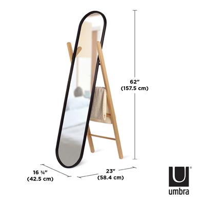 Hub Siyah Çerçeveli Ayna