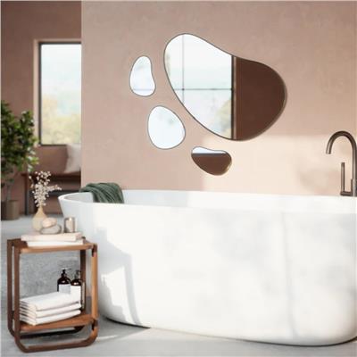 Hubba 3Lü Set Metal Çerçeveli Ayna