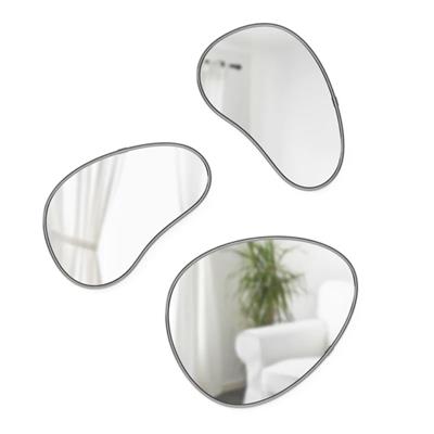 Hubba 3Lü Set Metal Çerçeveli Ayna
