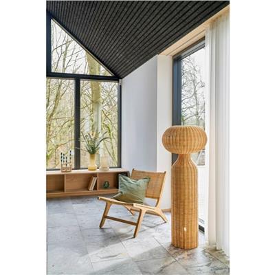 Hvils Vazo Şeffaf Cam 29 Cm - Çap:21 Cm