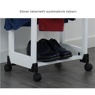 IlmettinsiemeSi, Ceketleri Ve Gömlekleri Asmak İçin İki Omuzlu Ahşap Dilsiz Uşak