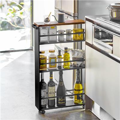 Tower Tekerlekli Siyah Kiler Y: 80,5 cm