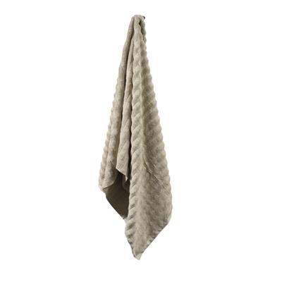 Inu Banyo Havlusu Kum Rengi %100 Pamuk 70x140 cm