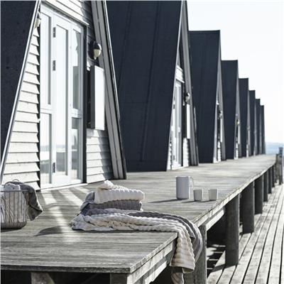 Inu Banyo Havlusu Taupe %100 Pamuk 70x140 cm