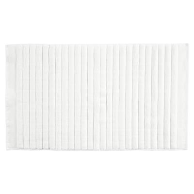 Inu Banyo Paspası Beyaz %100 Pamuk 50x80 cm