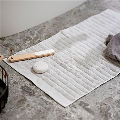 Inu Banyo Paspası Kum Rengi %100 Pamuk 50x80 cm