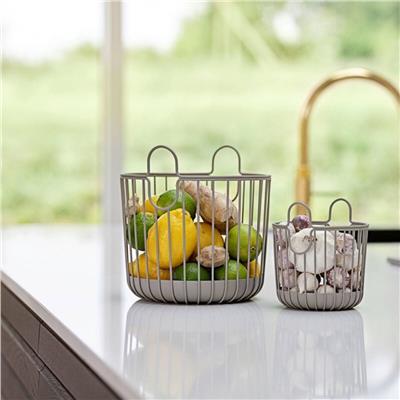 Inu Masa Üstü Tel Sepet Taupe 0.5x13.5 cm