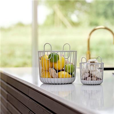 Inu Masa Üstü Tel Sepet Soft Gri 0.5x13.5 cm