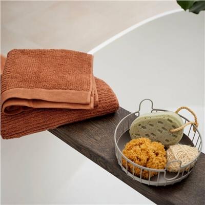 Inu Masa Üstü Tel Sepet Soft Gri 22x8 cm