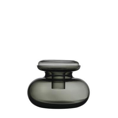 Inu Vazo Füme Gri 23x25 cm