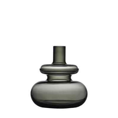 Inu Vazo Füme Gri 31,7x33 cm