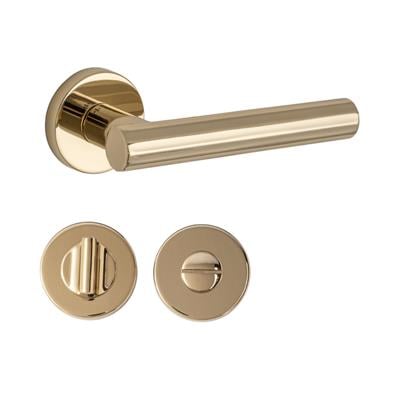 Isıs Rozetli Kapı Kolu Gold Renk