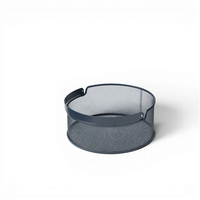 İskandinav Stil Metal Saklama Sepeti - Antrasit