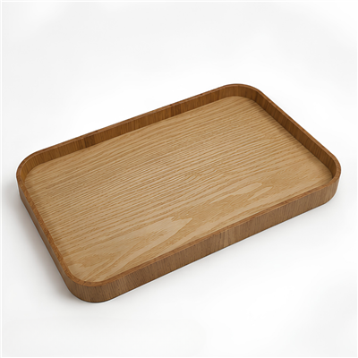 İskandinav Stil Orta Sehpa Dekoratif Tepsi - Large - 40 x 24 cm