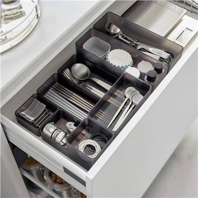 İstife Edilebilir Düzenleyici L (2li Set) PS Reçine Siyah