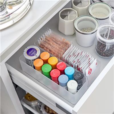 İstife Edilebilir Şeffaf Düzenleyiciler [2Li Set] -Derin