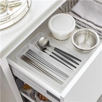 İstife Edilebilir Şeffaf Düzenleyiciler [2Li Set] - Büyük