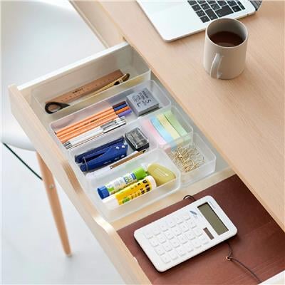 İstife Edilebilir Şeffaf Düzenleyiciler [2Li Set] -Derin