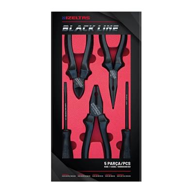 İzeltaş Black Line Set 5 Parça