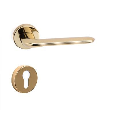 Jade Rozetli Kapı Kolu Takımı Gold Renk