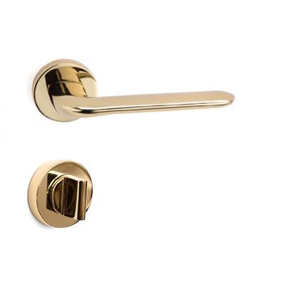 Jade Rozetli Kapı Kolu Takımı Gold Renk