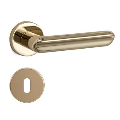 Jaden Rozetli Kapı Kolu Gold Renk