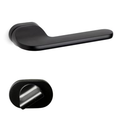 Jasper Rozetli Kapı Kolu Takımı Siyah Renk