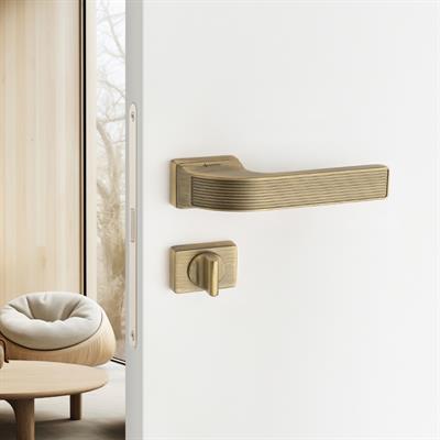 Jedı Rozetli Kapı Kolu Antik Renk