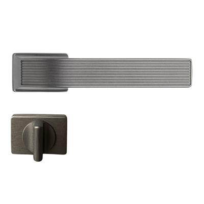 Jedı Rozetli Kapı Kolu Kalaylı Siyah Saten Renk