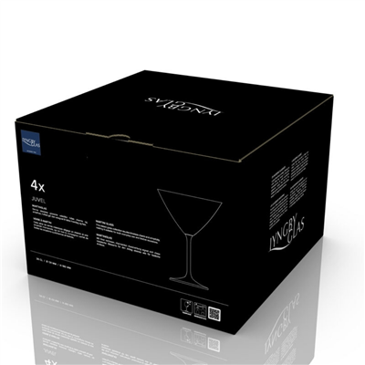 Jewel Martini Kadeh Seti (4 adet) 28 cl - Çap 13 cm