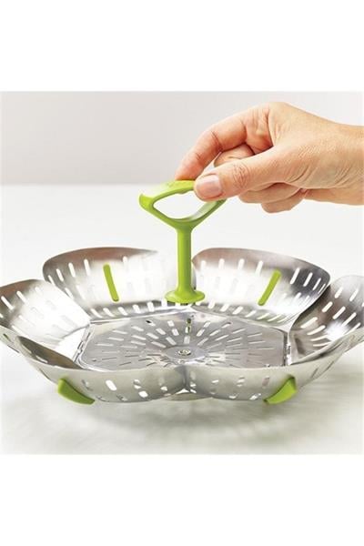 Jj Bloom Katlanır Buharda Pişirme Sepeti - Paslanmaz Çelik