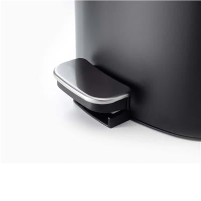 Jj Easy Store Luxe Pedallı Çöp Kovası 5 Lt Mat Siyah