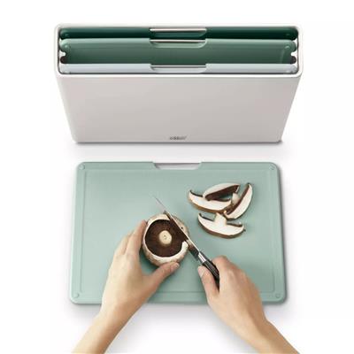 Jj Folio™ Büyük Kesme Tahtası Seti - Editions (Sage)