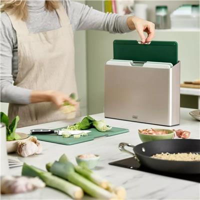 Jj Folio™ Büyük Kesme Tahtası Seti - Editions (Sage)