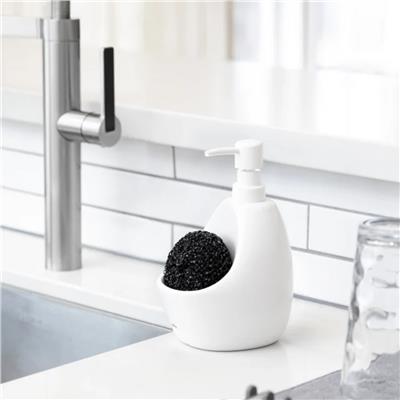 Joey Sıvı Sabunluk Ve Fırçalık Beyaz Renk 591 ml