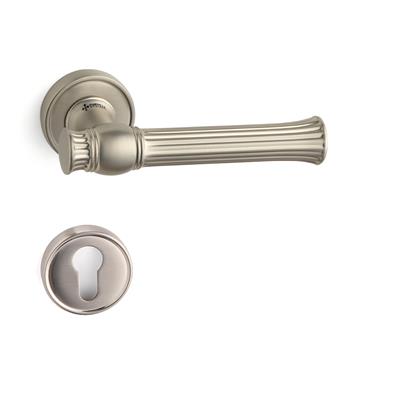 Julıet Rozetli Kapı Kolu Takımı Saten Rengi