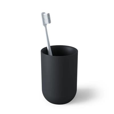 Junip Diş Fırçalık Siyah Renk 10x7 cm