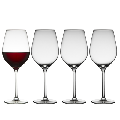 Juvel Kırmızı Şarap Kadehleri (4 adet) 50 cl - Çap 6,2 cm