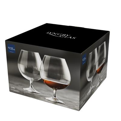 Juvel Kristal Cam Konyak Bardağı 4 Adet 69 Cl