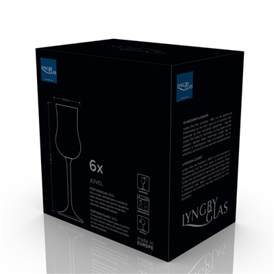 Juvel Porto Şarabı/Grappa Kadeh (6 adet) 9 cl